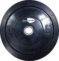 Диск обрезиненный bumper plate олимпийский PROTRAIN TA-C3008-10