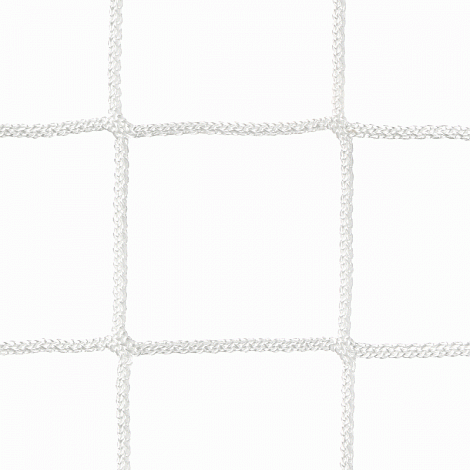Сетка для футбольных ворот безузловая 5.6х2.35х1.0/1.5 м,(белая)