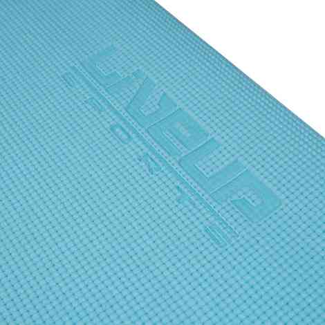 Коврик для йоги ПВХ Liveup LS3231C-BLUE (синий с рисунком)