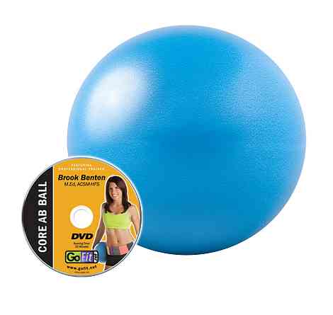 Мяч гимнастический надувной, фитбол GoFit GF-20BALL