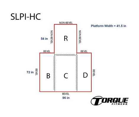 Платформа тяжелоатлетическая Torque SLPI-HC