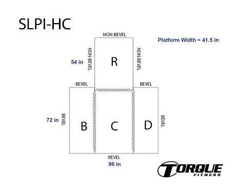 Платформа тяжелоатлетическая Torque SLPI-HC